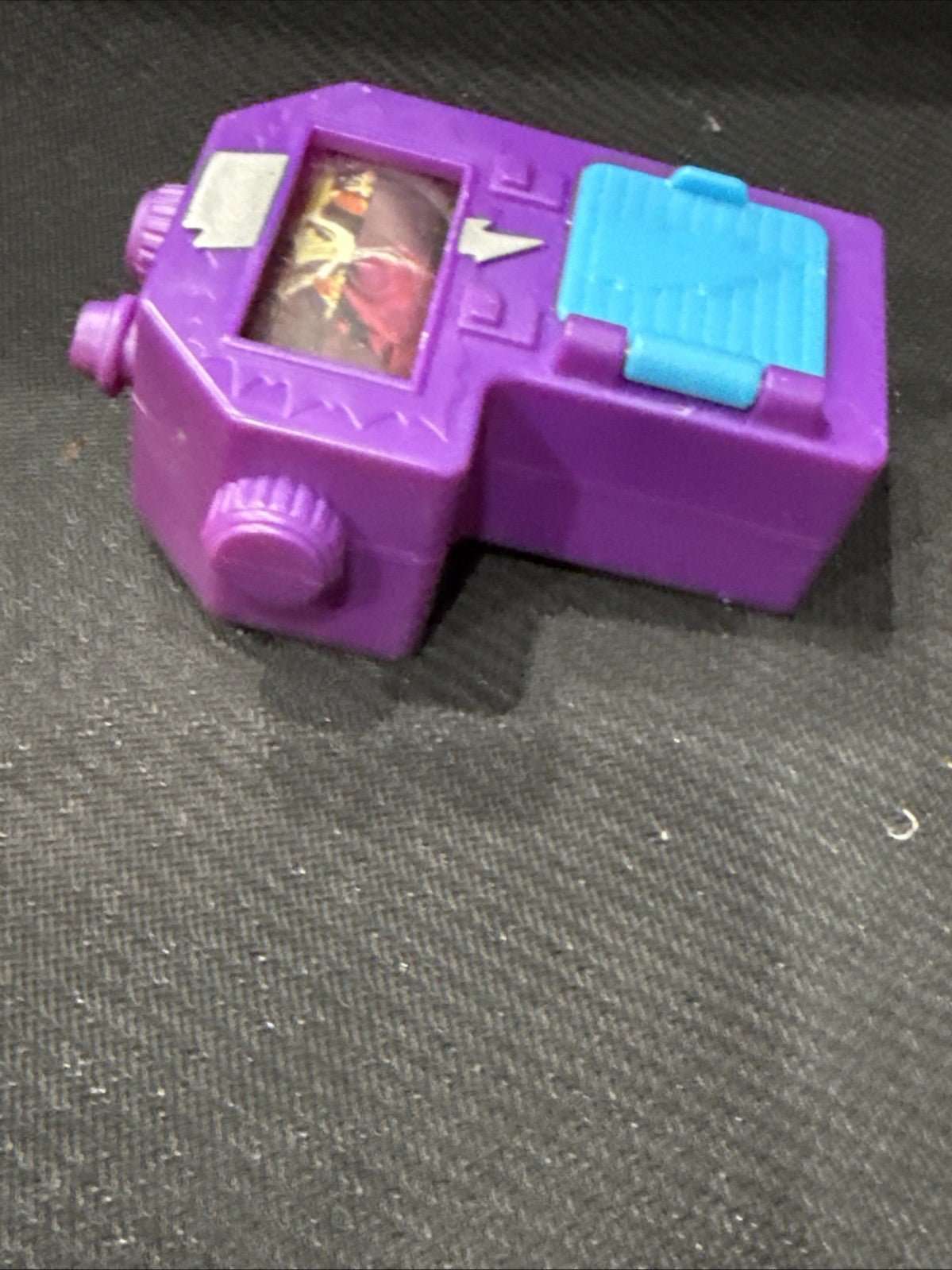 1995 Mighty Morphin Power Rangers The Movie McDonald's Viewer Toy Purple - toyscardscomics