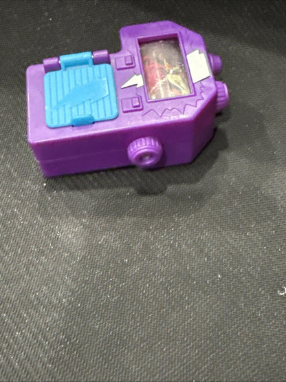 1995 Mighty Morphin Power Rangers The Movie McDonald's Viewer Toy Purple - toyscardscomics