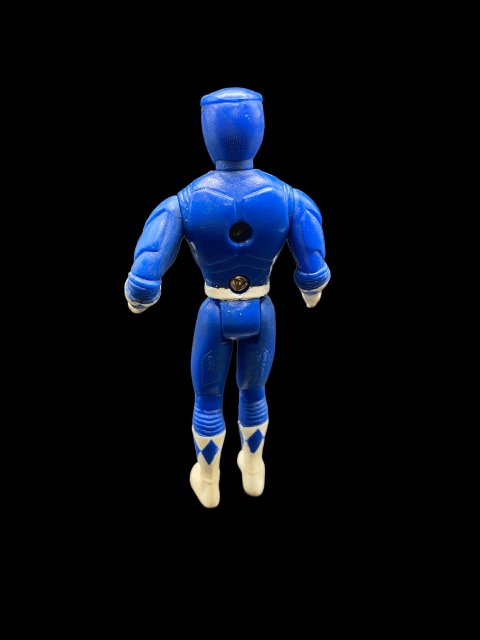 1995 - PR 4" Blue Ranger - Used - toyscardscomics