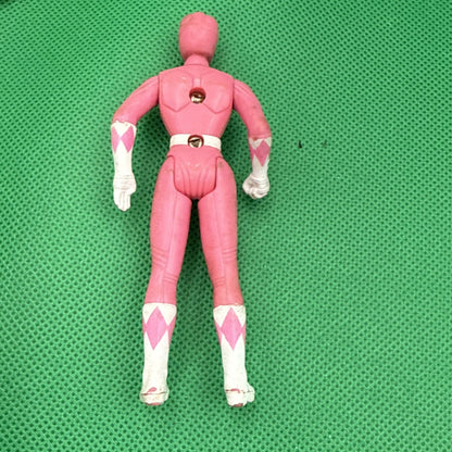 1995 TCFFC Saban's Power Rangers Action Figure Pink Ranger 4” - toyscardscomics