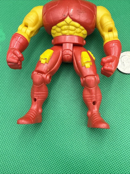 1995 Vtg Marvel Comics ToyBiz Iron Man Hulk Buster 5" Action Figure Hulkbuster - toyscardscomics