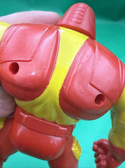 1995 Vtg Marvel Comics ToyBiz Iron Man Hulk Buster 5" Action Figure Hulkbuster - toyscardscomics