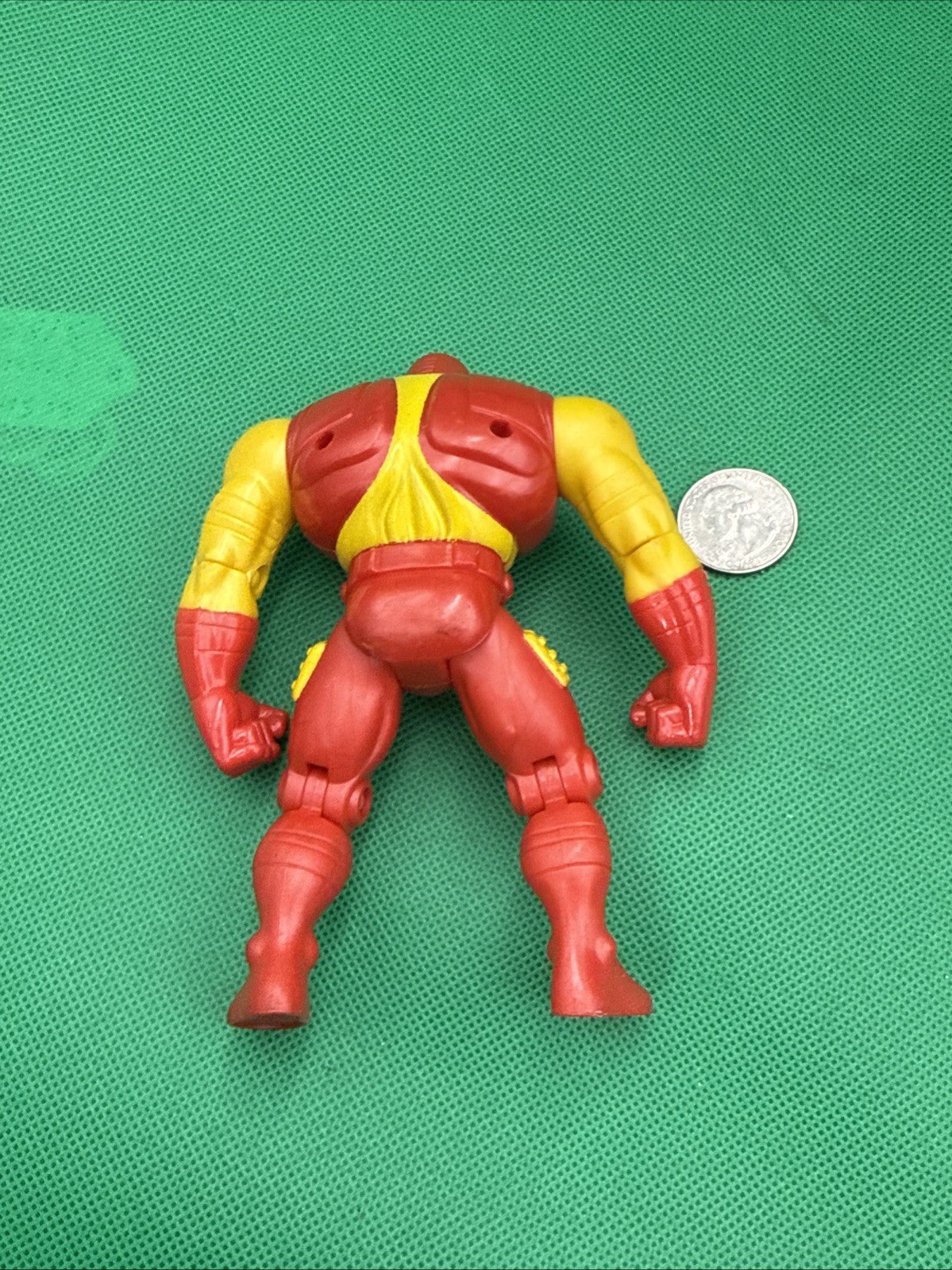 1995 Vtg Marvel Comics ToyBiz Iron Man Hulk Buster 5" Action Figure Hulkbuster - toyscardscomics