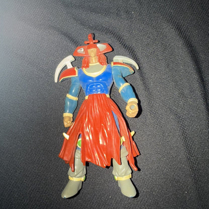 1996 Flame Swordsman 6" Kazuki Takahashi Toy Action Figure Yu - Gi - Oh ! - toyscardscomics