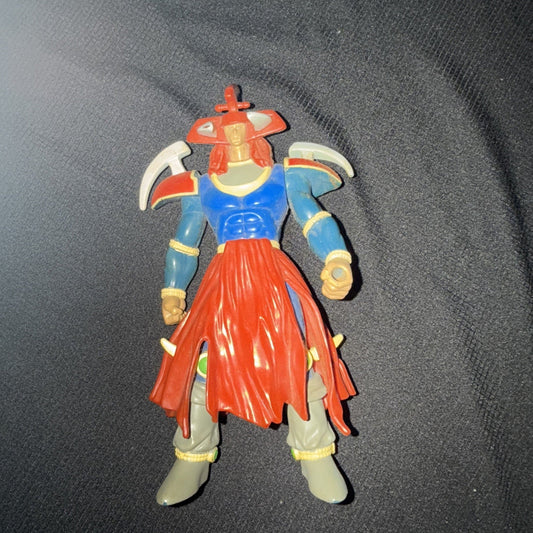 1996 Flame Swordsman 6" Kazuki Takahashi Toy Action Figure Yu - Gi - Oh ! - toyscardscomics