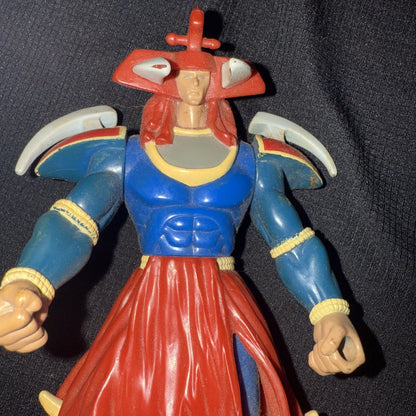 1996 Flame Swordsman 6" Kazuki Takahashi Toy Action Figure Yu - Gi - Oh ! - toyscardscomics