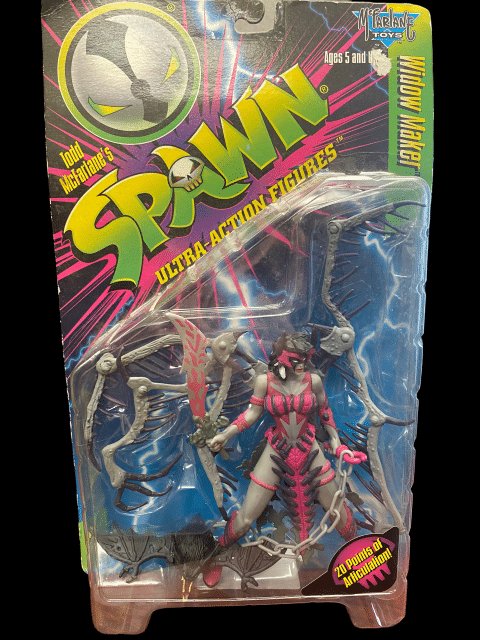 1996 - McFarlane Toys The Widowmaker Series 5 - MOC - toyscardscomics