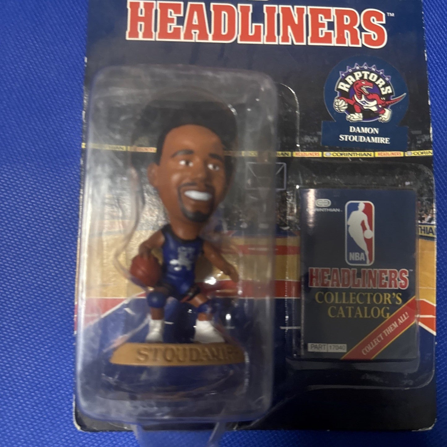1996 NBA Headliners Toronto Raptors Damon Stoudamire Figurine (F8) - toyscardscomics