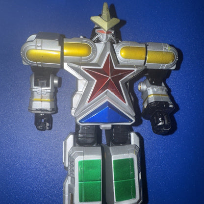 1996 Zeo Zord 5 1/2 inch Slashing Action Super Zord Working MMPR mighty morphin - toyscardscomics