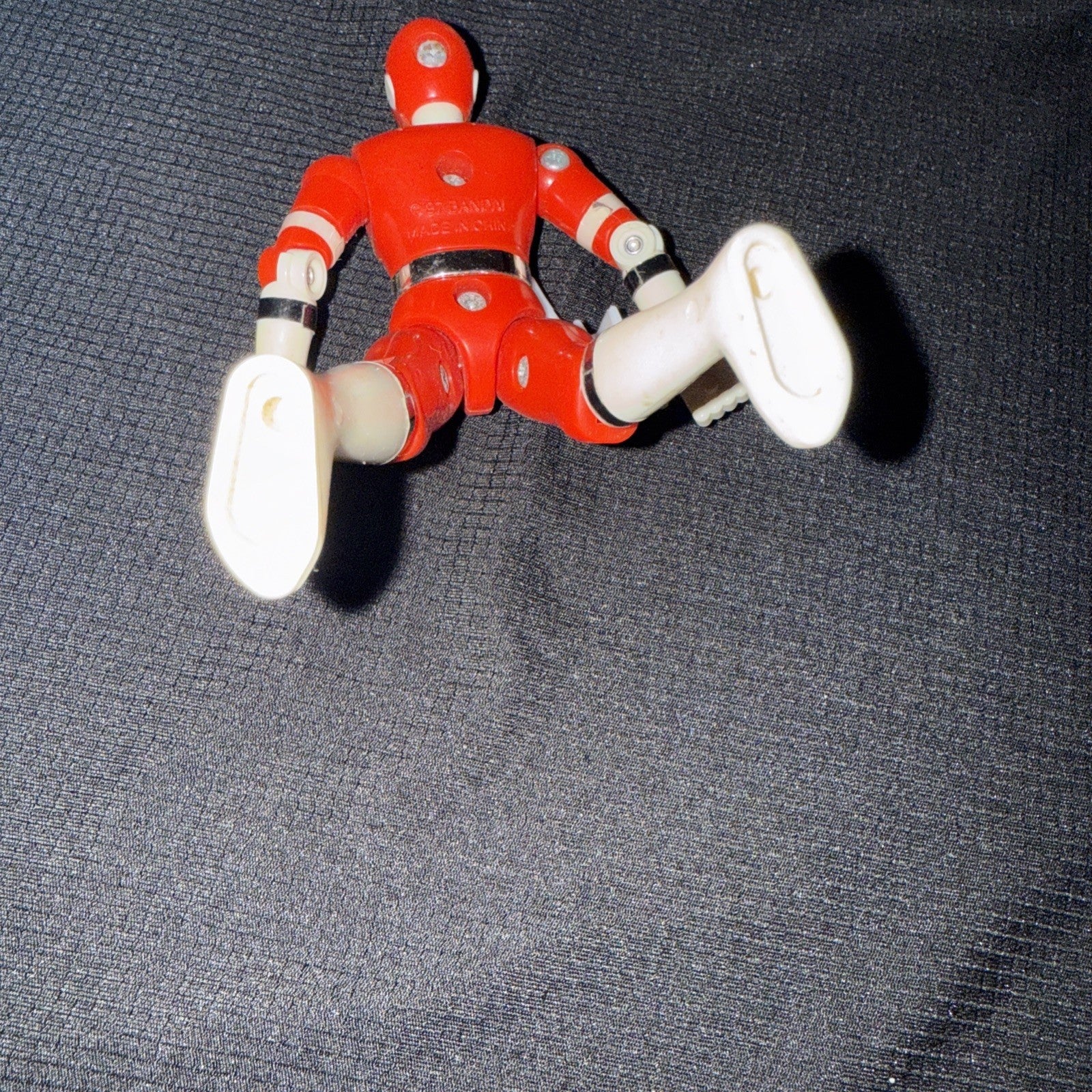 1996s [Rare] Gekisou Sentai Carranger Red Racer Figure - toyscardscomics