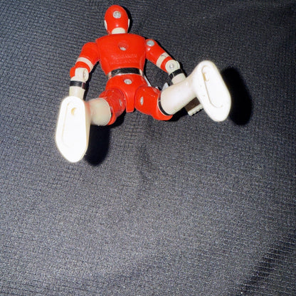 1996s [Rare] Gekisou Sentai Carranger Red Racer Figure - toyscardscomics