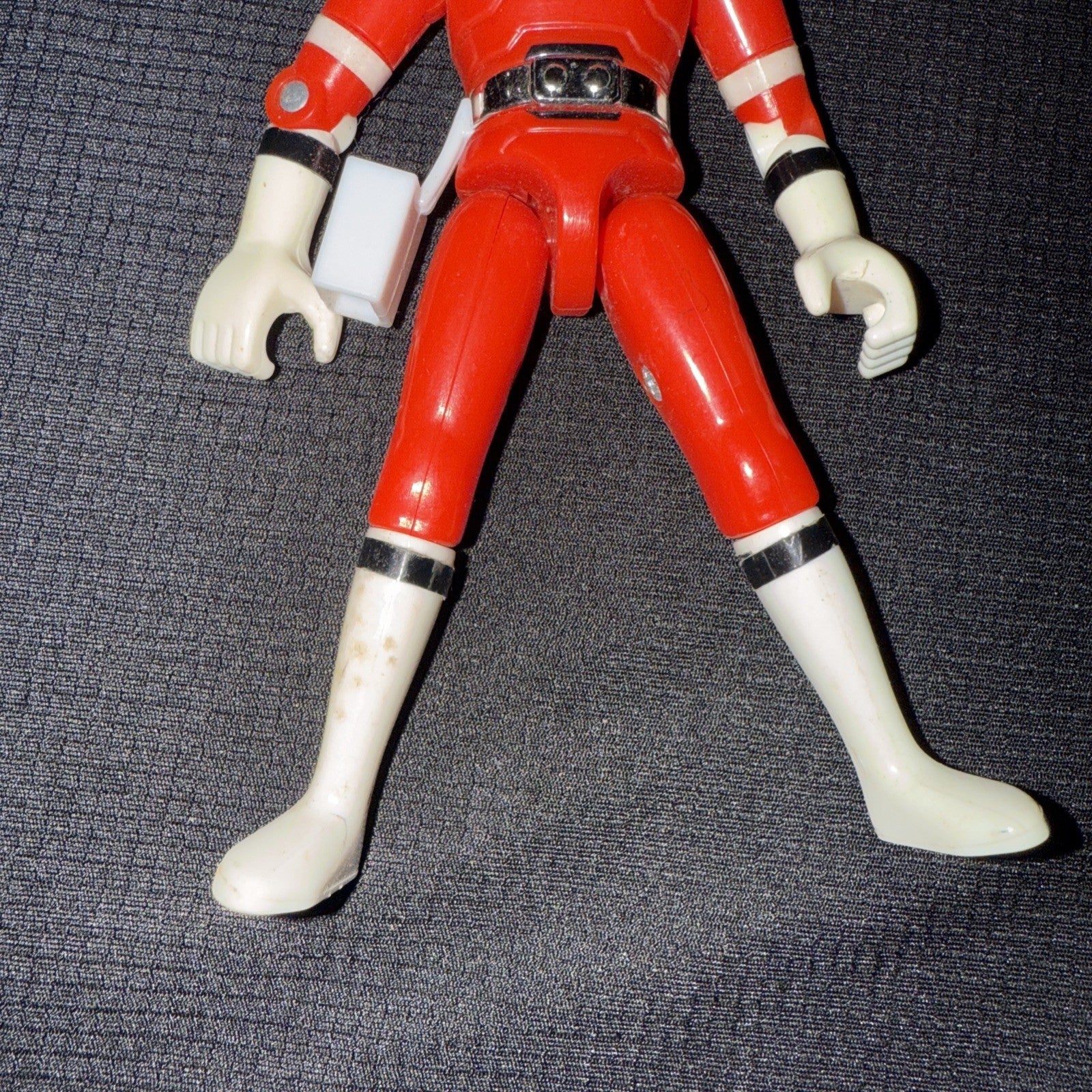 1996s [Rare] Gekisou Sentai Carranger Red Racer Figure - toyscardscomics