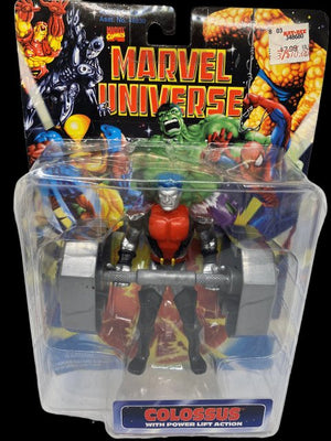 1997 - Marvel Universe X-Men "Colossus" with Power Lift Action by Toy Biz - MOC