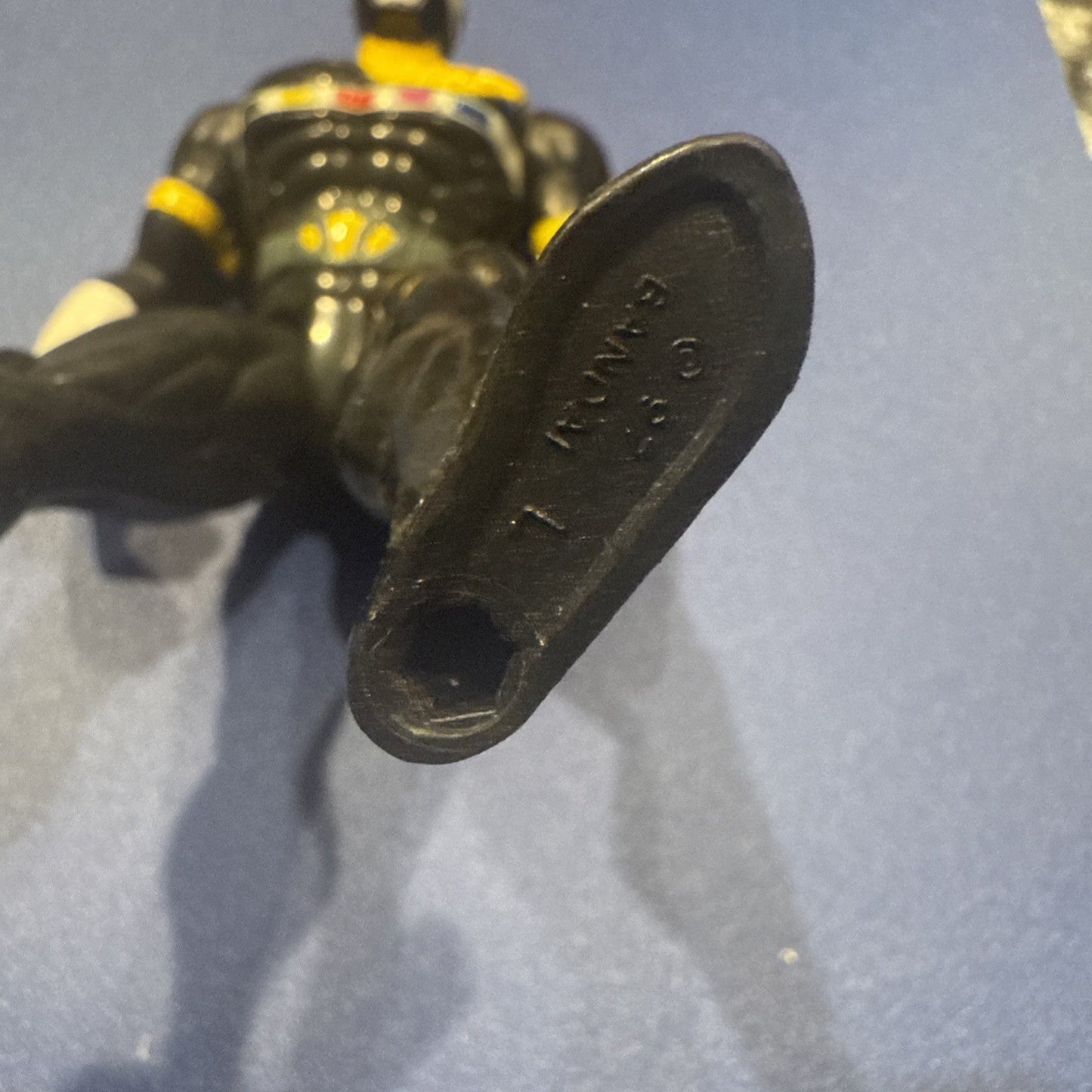 1997 Power Rangers In Space Battlized Action Figure! Black Ranger! - toyscardscomics