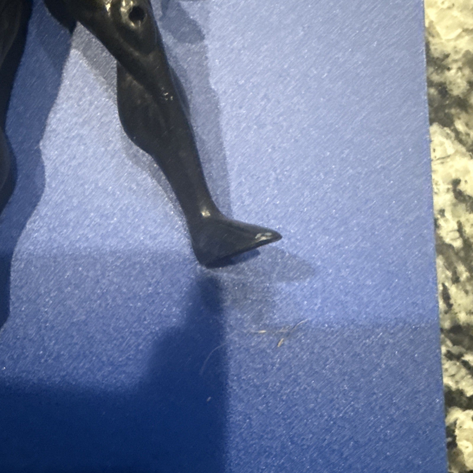 1997 Power Rangers In Space Battlized Action Figure! Black Ranger! - toyscardscomics