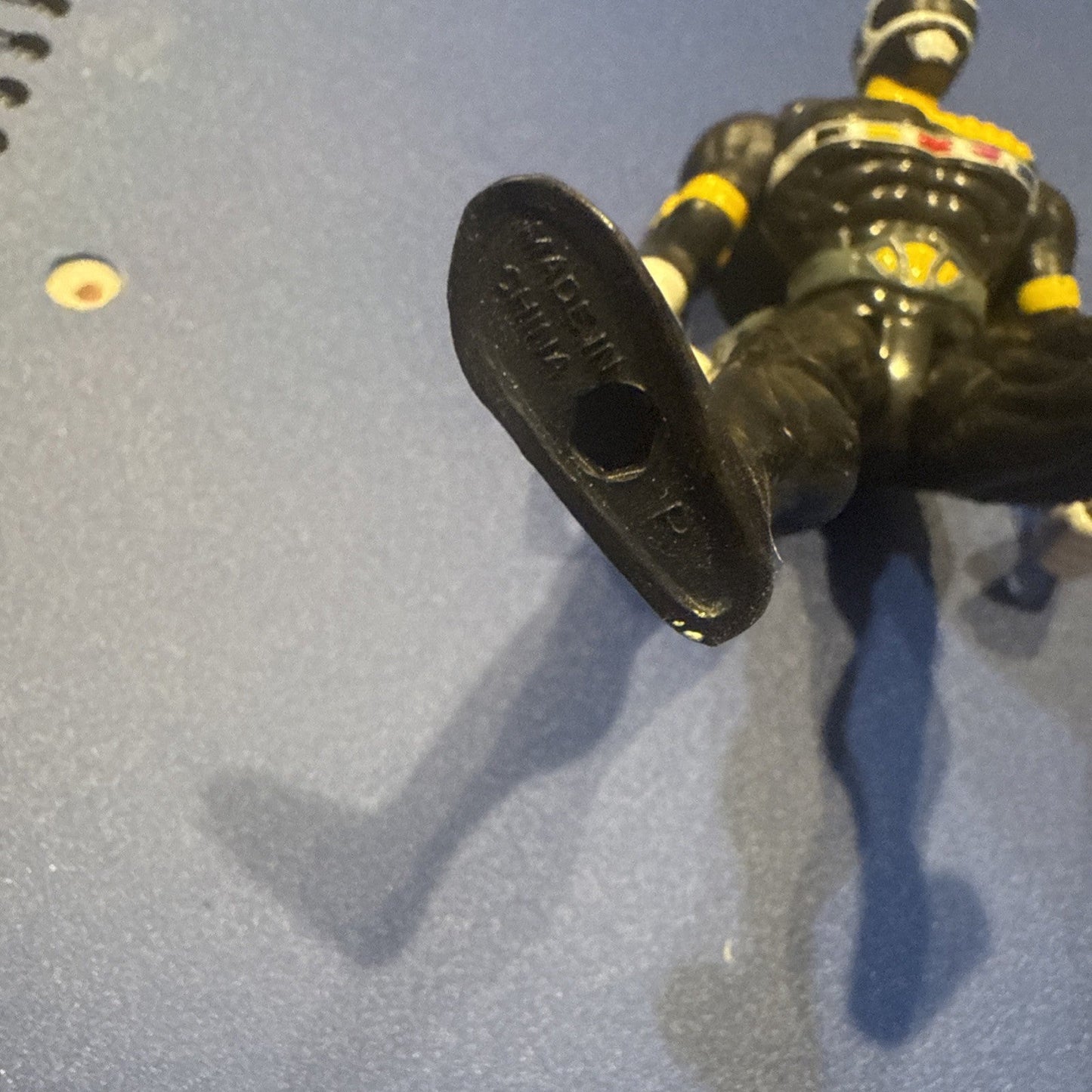 1997 Power Rangers In Space Battlized Action Figure! Black Ranger! - toyscardscomics