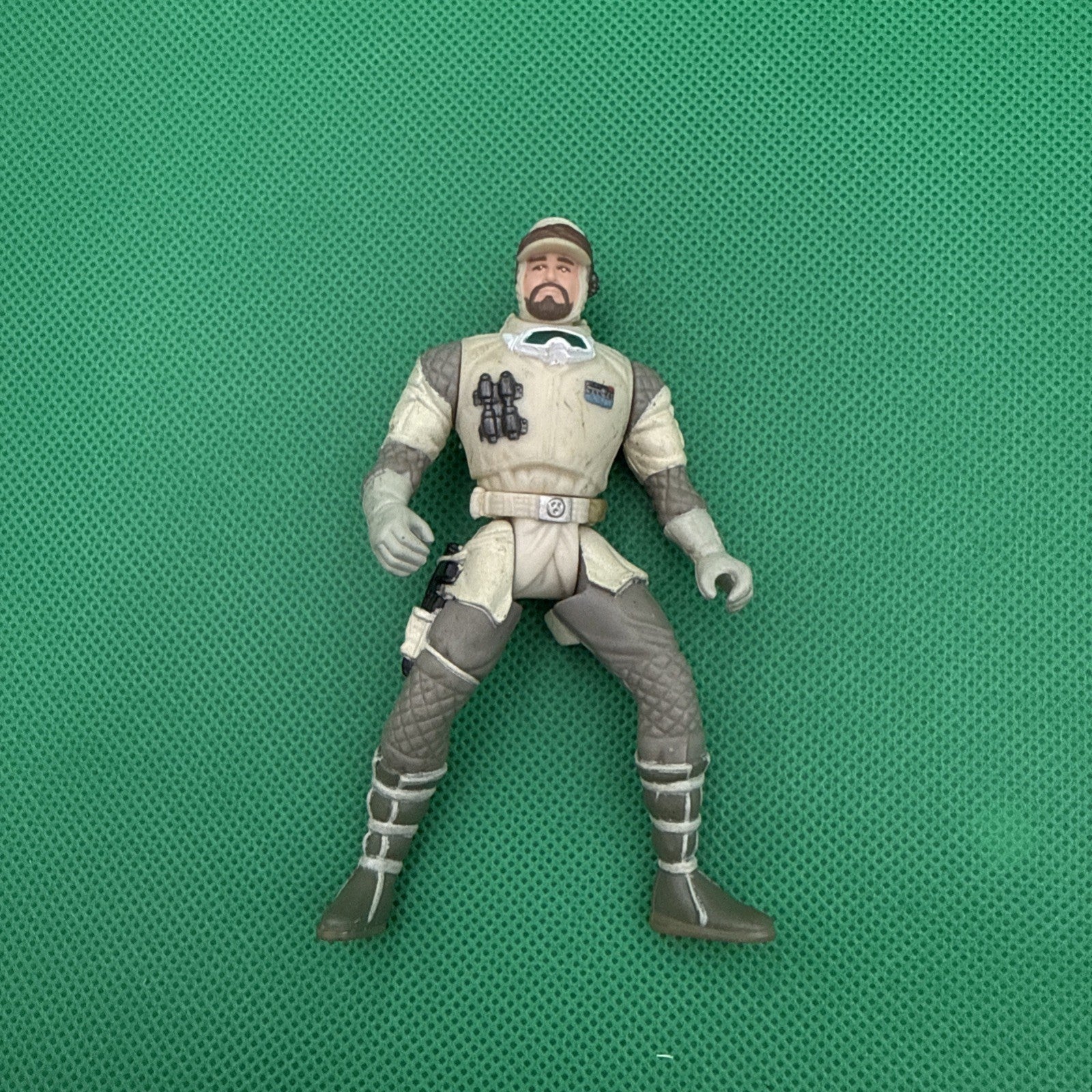 1997 Star Wars Hasbro HOTH REBEL TROOPER 3.75" Action Figure - toyscardscomics