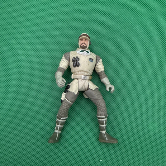 1997 Star Wars Hasbro HOTH REBEL TROOPER 3.75" Action Figure - toyscardscomics