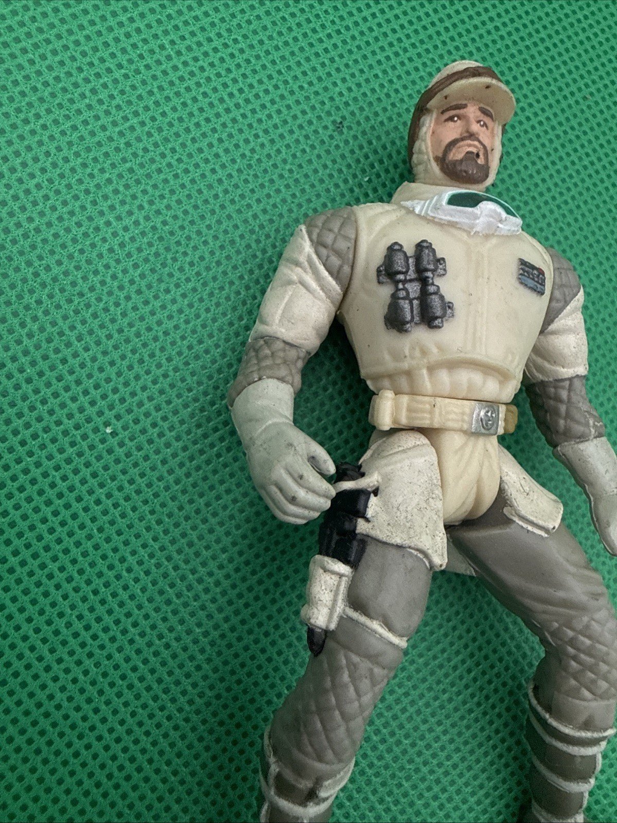 1997 Star Wars Hasbro HOTH REBEL TROOPER 3.75" Action Figure - toyscardscomics