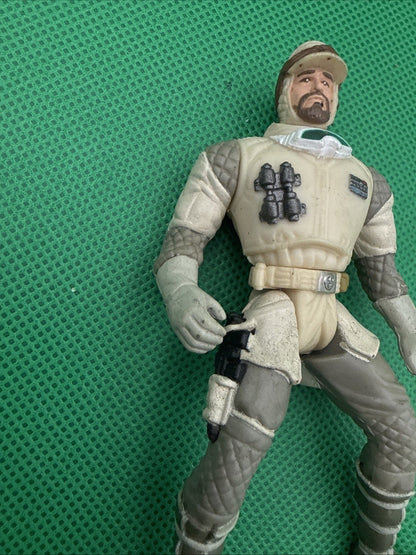 1997 Star Wars Hasbro HOTH REBEL TROOPER 3.75" Action Figure - toyscardscomics
