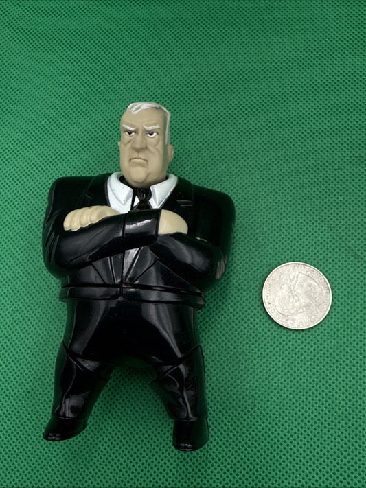 1998 Burger King Men in Black MIB Split Rotating Agent Alien Zed Kids Vintage - toyscardscomics