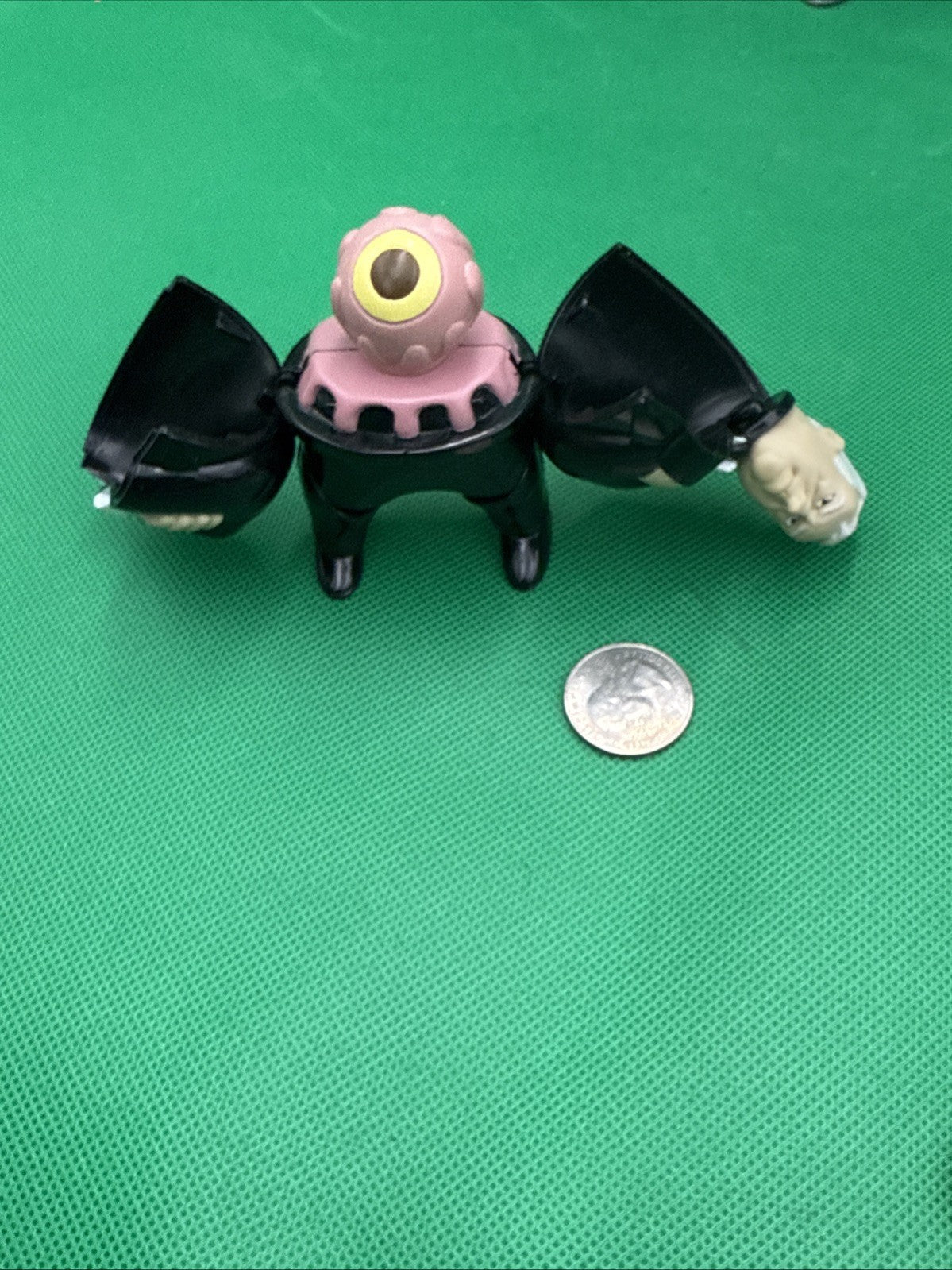 1998 Burger King Men in Black MIB Split Rotating Agent Alien Zed Kids Vintage - toyscardscomics