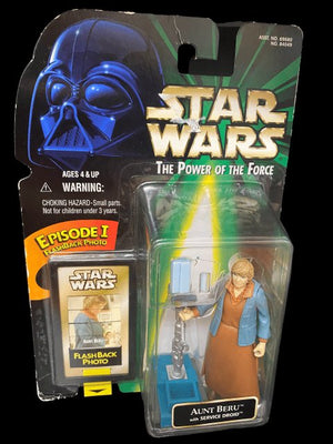1998 - Star Wars Aunt Beru with Service Droid - MOC