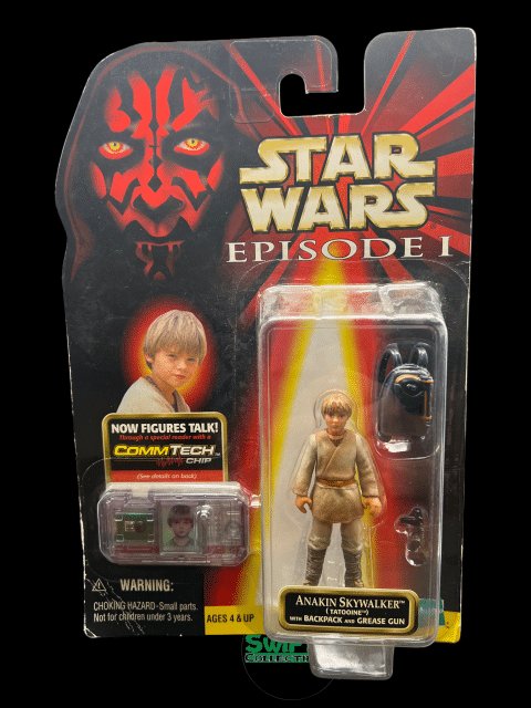 1998 Star Wars Episode 1 Anakin Skywalker - toyscardscomics