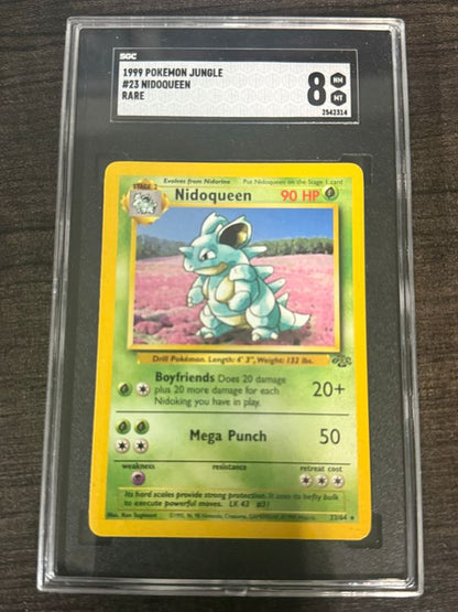 1999 Pokemon Jungle #23 Nidoqueen Rare - toyscardscomics