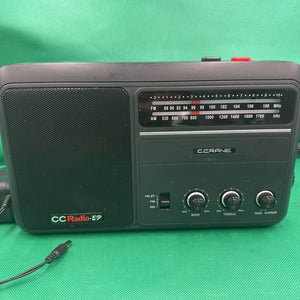 C.Crane Portable Radio EP Long Range AM FM Tested w/Power Cord Nice