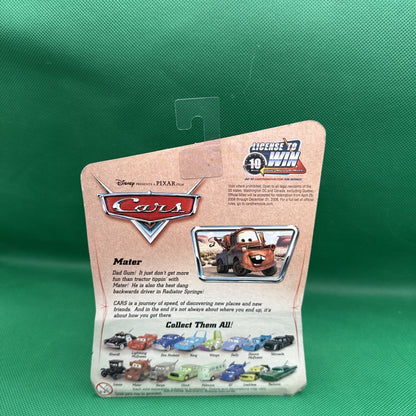 2005 Disney Presents Pixar Film Cars Mater Tow Truck Desert Card NEW