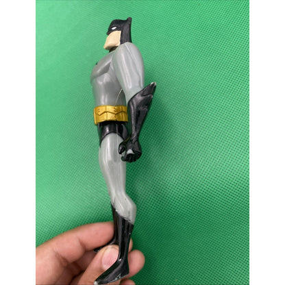 Batman 1998 The Animated Series Batman Gray Black Mattel Figure No Cape