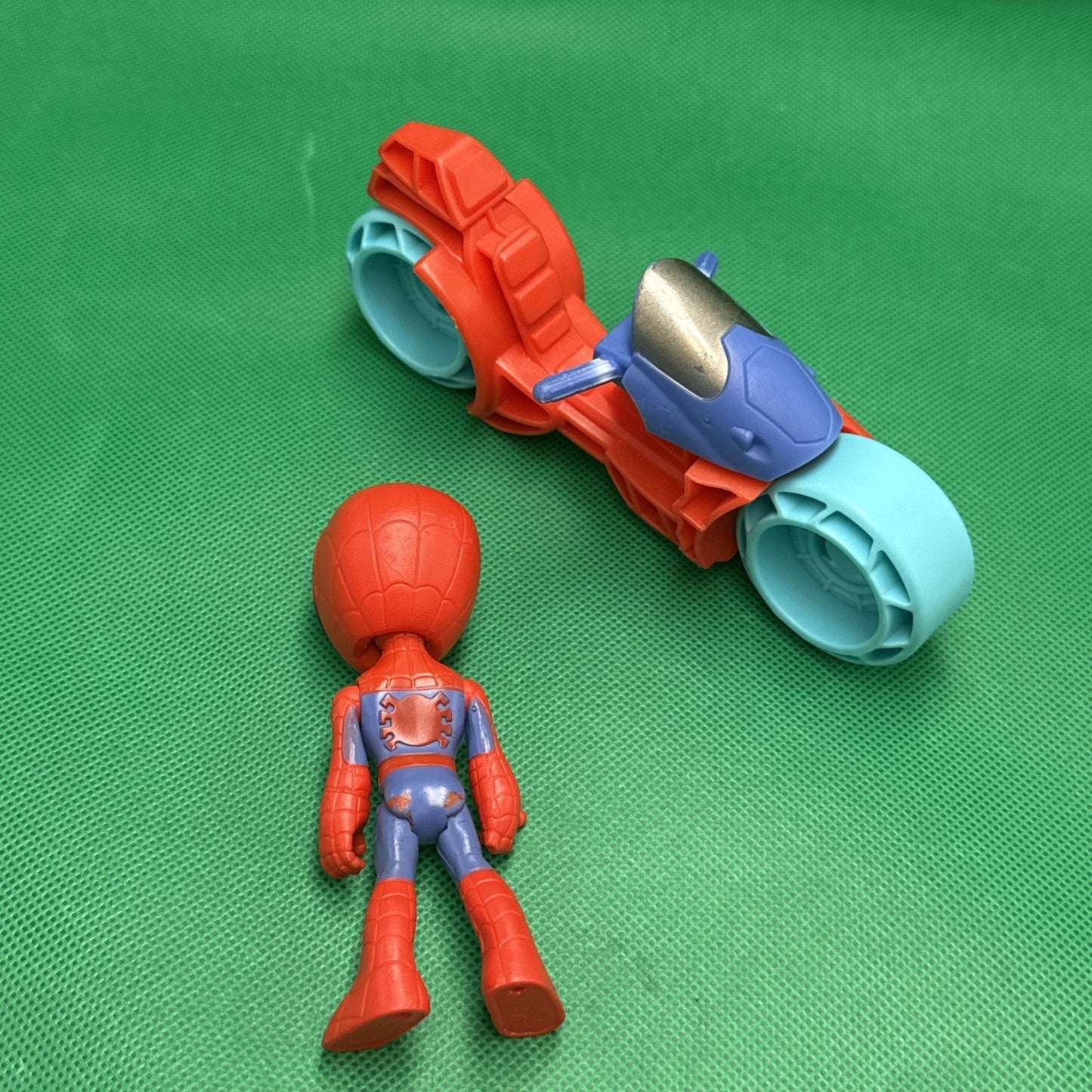 Spidey and His Amazing Friends Figure on Motorcycle