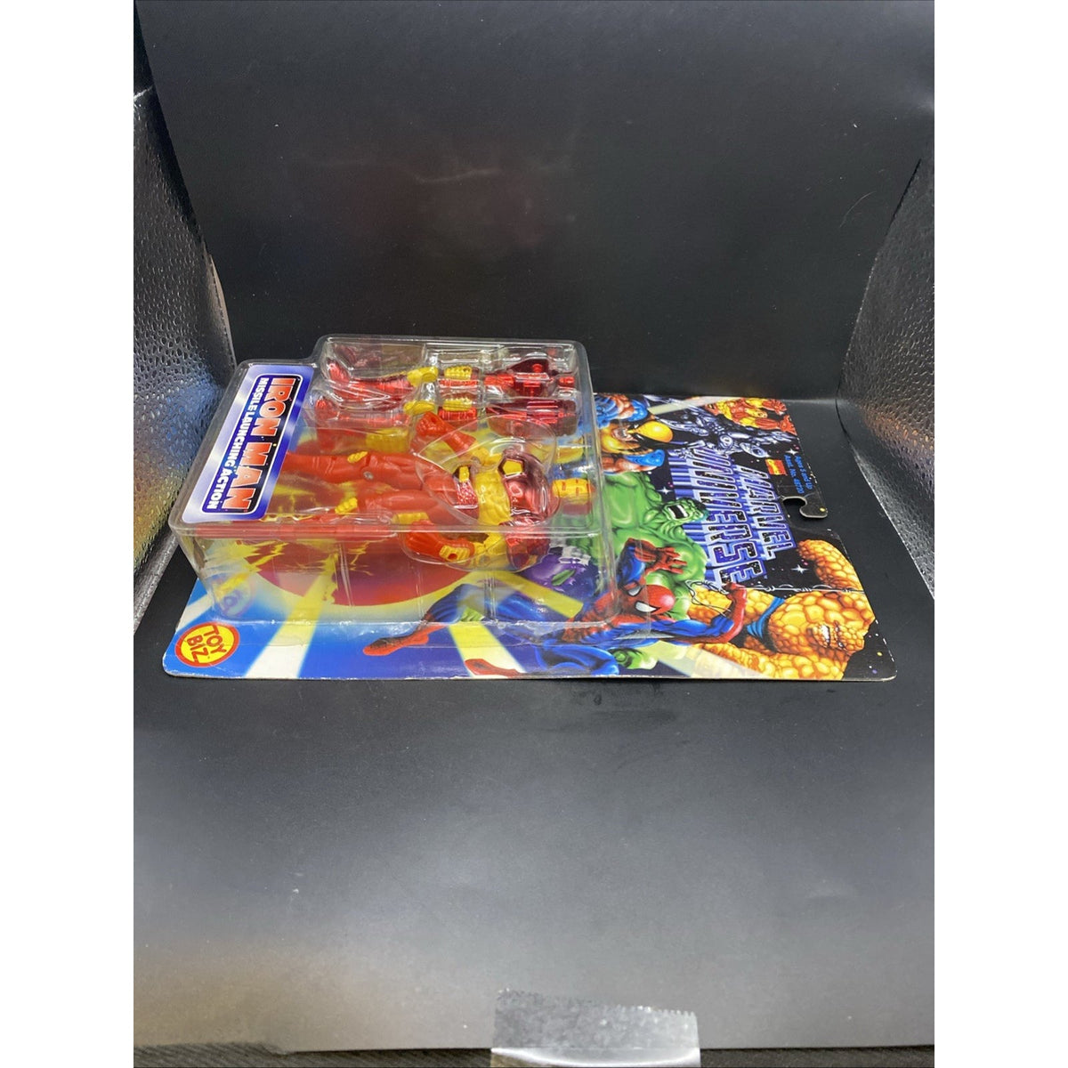 Marvel Universe Iron Man Missile Launching Action Figure Toy Biz 1996 New