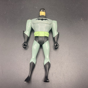 DC Comics Batman Animated Series Action Figure Gray Black Green Belt Bent Foot.