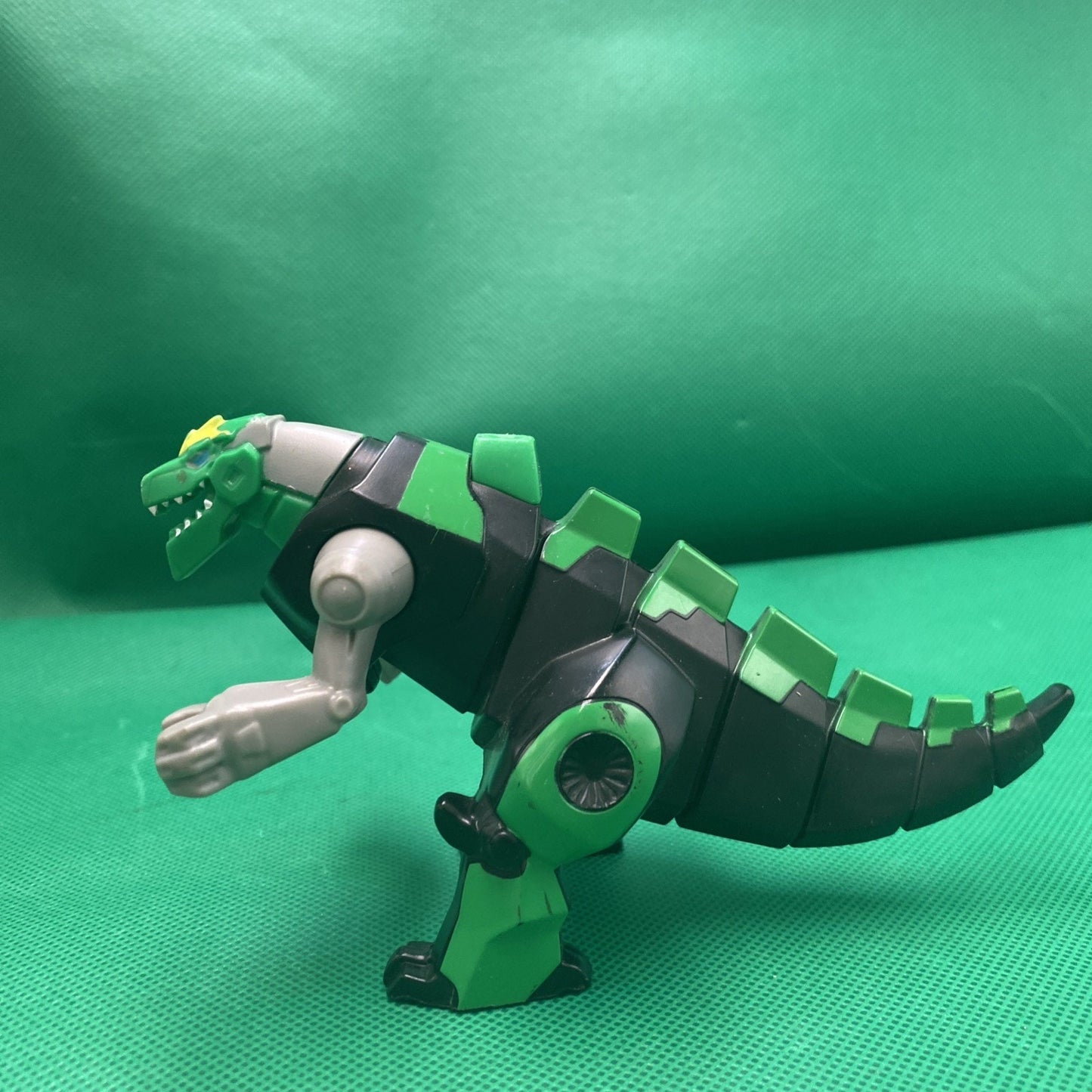 Transformers 7 Grimlock Figure Green 2016 McDonalds Dinosaur Dino
