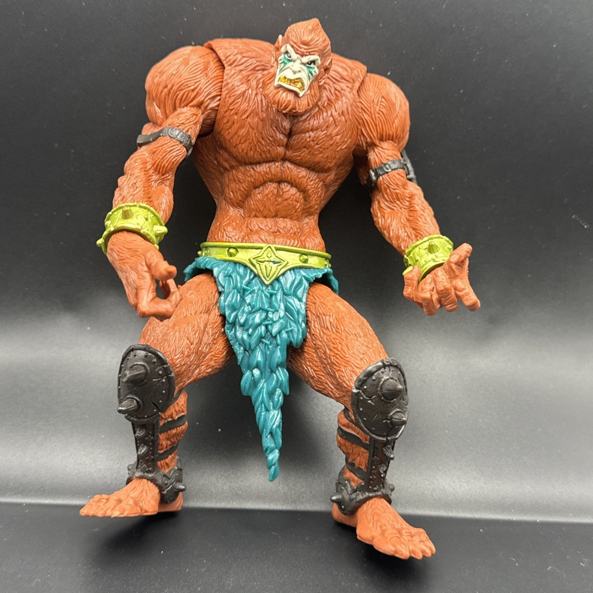 He-Man Motu Beast Man Action Figure, 6" Tall, 2001 Mattel Vintage VGC V RARE