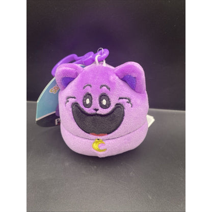 Squishmallows Poppy Playtime CatNap Purple Plush Clip Jazwares NWT