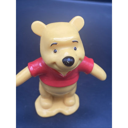 Vintage Winnie the Pooh PVC 2.9" Mini Figure Disney Cake Topper
