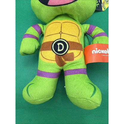 NEW Nickelodeon Teenage Mutant Ninja Turtle Plush Stuffed Toy 9" - Donatello