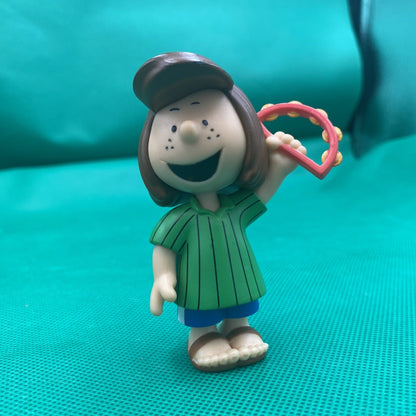 JP Peanuts Peppermint Patty Tambourine 3 inch PVC Figure Toy Cake Topper* B3