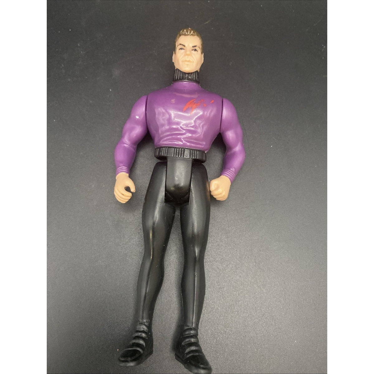 Vintage Bruce Wayne Action Figure Purple Variant Kenner Batman DC Comics Loose