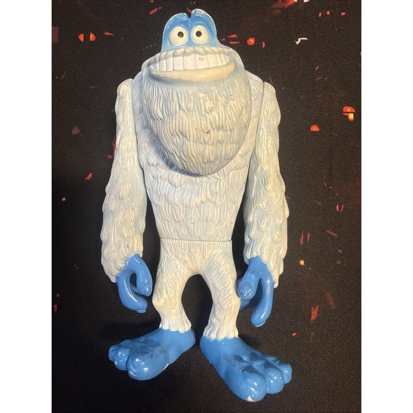 DISNEY PIXAR MONSTERS INC YETI 4.5" FIGURE ABOMINABLE SNOWMAN MCDONALDS TOY