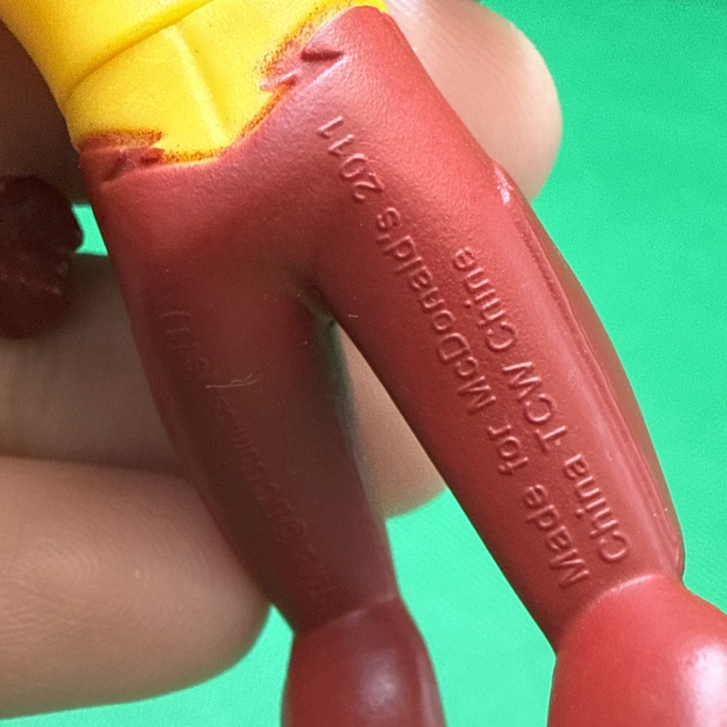 2011 McDonalds Happy Meal Kid Flash Toy Preowned