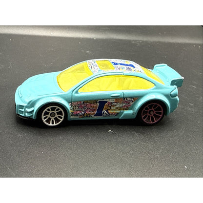 Hot Wheels 08 Ford Focus Blue 83/250 1:64 HW Art Cars 8/10 Diecast Car Loose