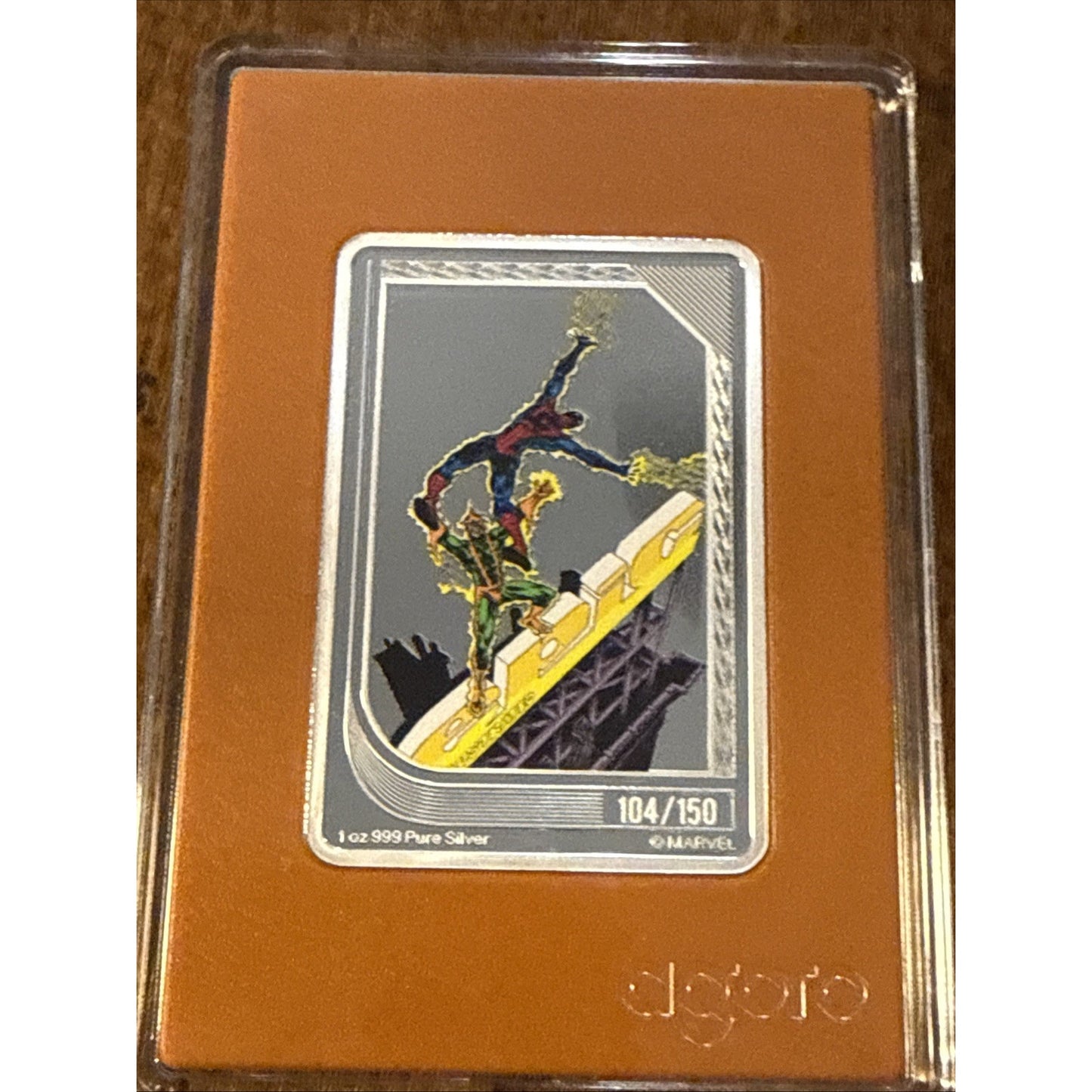 New 2026 Agoro Spider-man Trading Coin As Shown Mintage 104/150