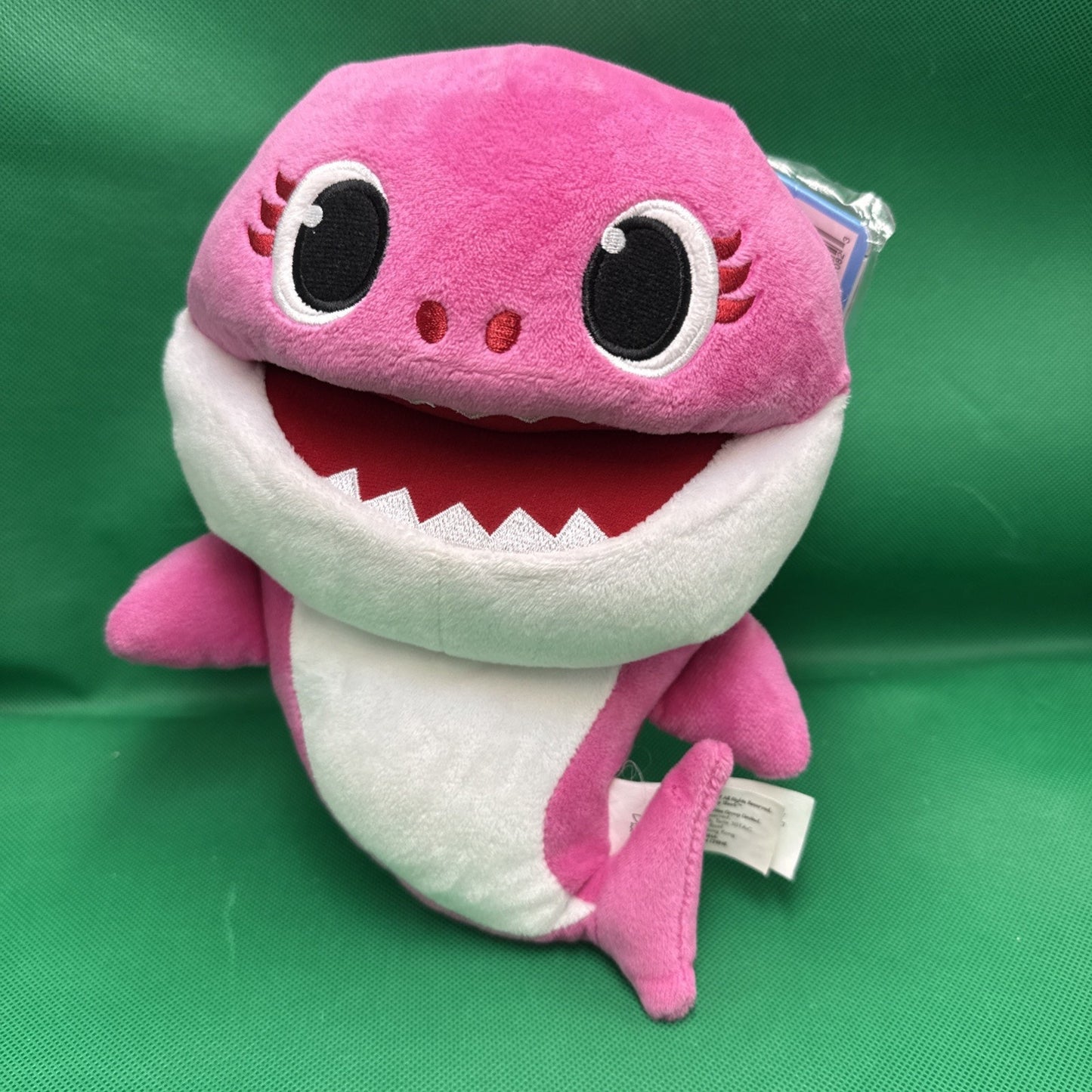 Pinkfong Baby Shark Mommy Shark Official Song Puppet Tempo Control Plush Toy