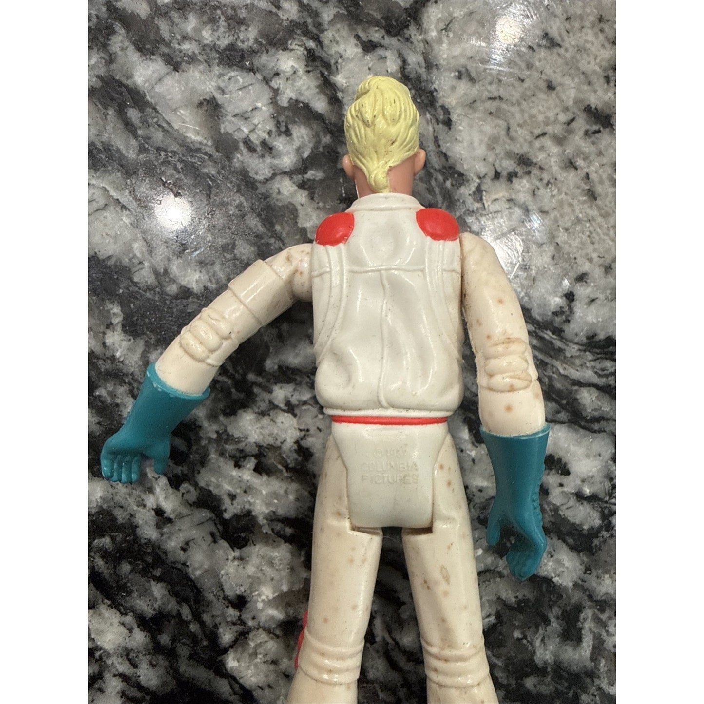 1987 The Real Ghostbusters Fright Features Egon Spengler Action Figure KENNER