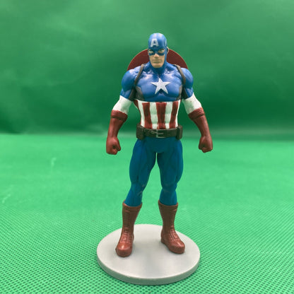 Marvel Disney Store Collectible Captain America Cake Topper PVC Figurine