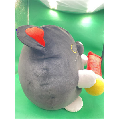 ZURU Snackles “PEZ Candy” LUNA The Black Cat Soft Stuffed Jumbo Toy Sz: 14”